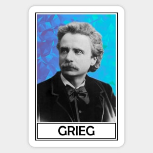 Edvard Grieg Sticker